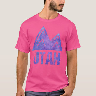 Camiseta Utah Distante Watercolor Hiking Adventure Shir