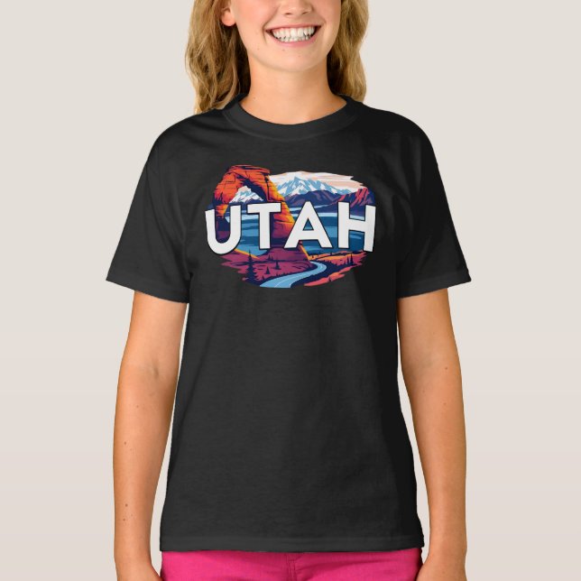 Camiseta Utah EUA (Frente)
