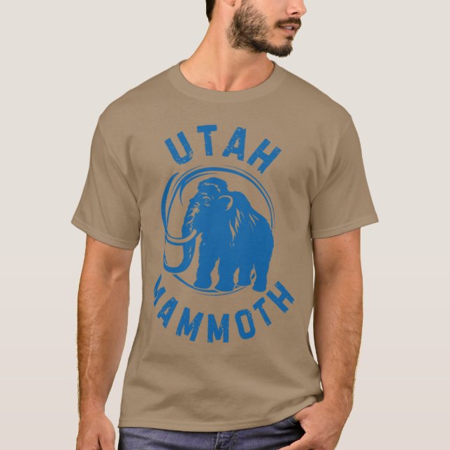 Camiseta Utah mammoth (Frente)