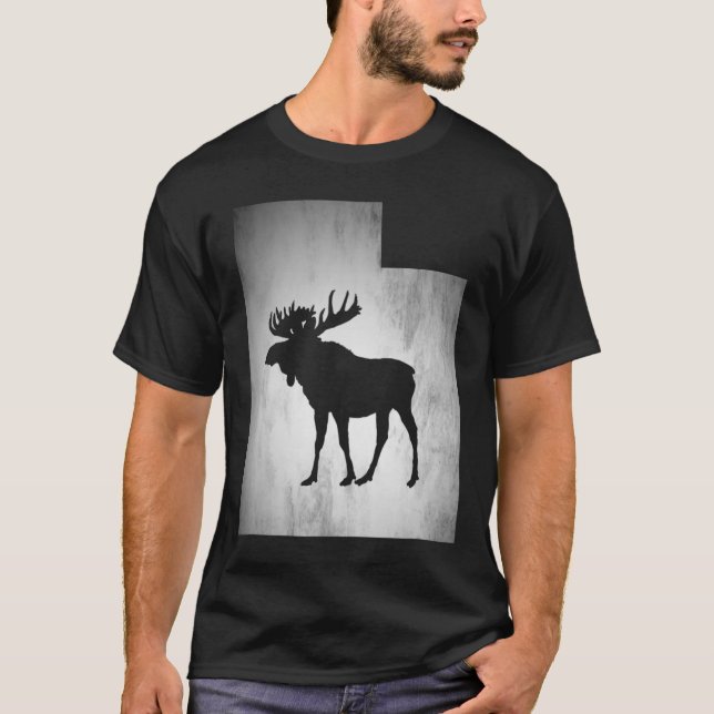 Camiseta Utah Moose Hunting (Frente)