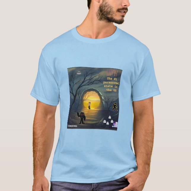 Camiseta Utah o estado mais paranormal (Frente)