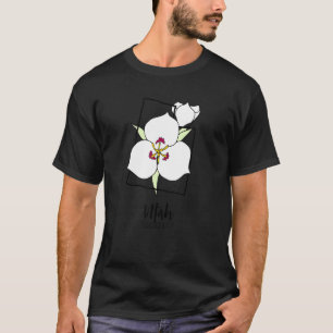 Camiseta Utah Sego Lily Flower