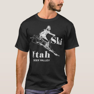 Camiseta Utah Skiing Deer Valley Ski