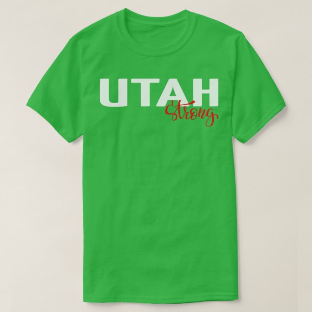 Camiseta Utah Strong 1 (Frente do Design)