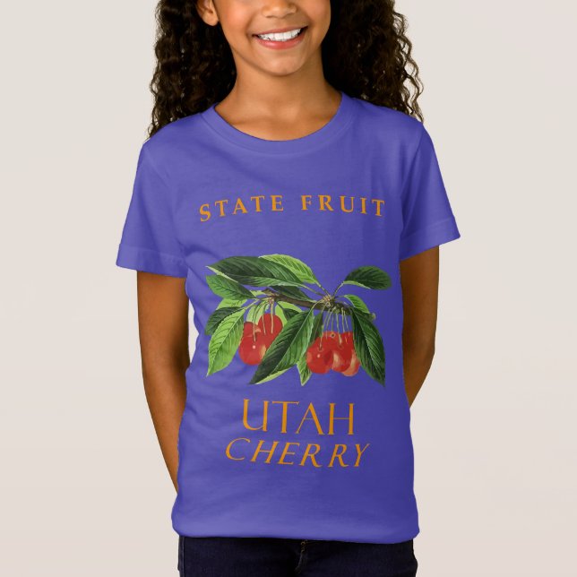 Camiseta Utah Territory Fruta A Cereja (Frente)