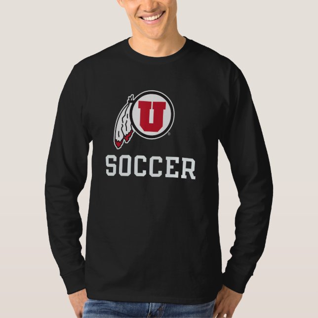 Camiseta Utah Ute ícone de futebol oficialmente licenciado (Frente)