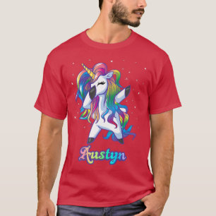Camiseta Utensílios De Aniversário Do AUSTYN Unicorn Para G