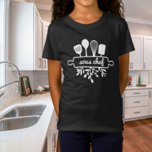 Utensílios de Cozinha Brancos Sous Chef Kids