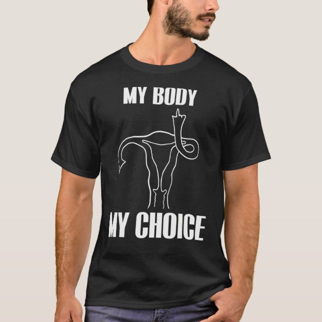 Camiseta Utero Meu Corpo Minha Escolha Pró Escolha Mulheres (Frente)