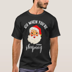 Camiseta UTI Quando Você Está Dormindo Enfermeira de UTI P