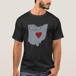 Camiseta UTICA Ohio OH Cidade Estado EUA Lembrancinha Fofa