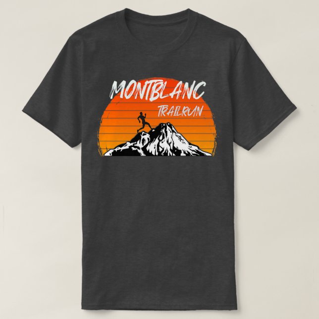 Camiseta Utmb pionrun montblanc (Frente do Design)