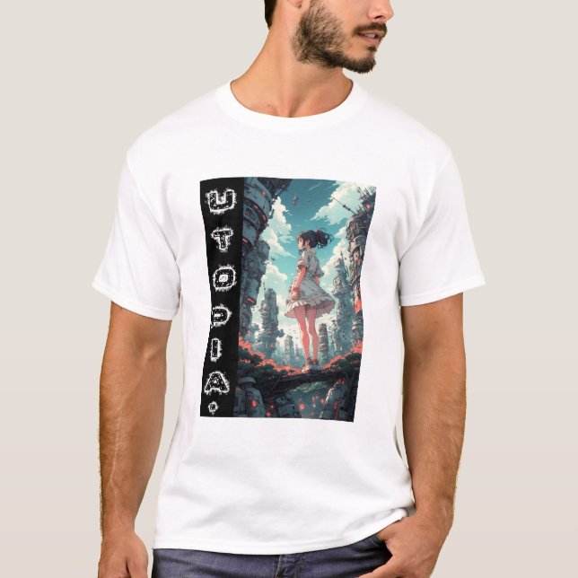 Camiseta Utopia no futuro (Frente)