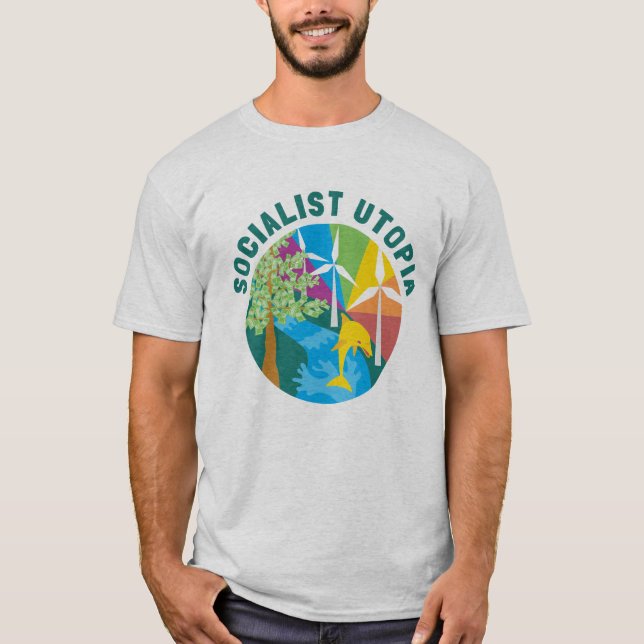 Camiseta Utopia Socialista (Frente)