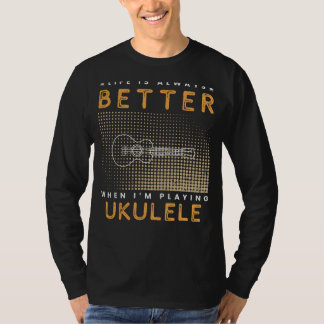 Camiseta Utopia Ukulele: Enfrentando sorrisos em Lifes Chor