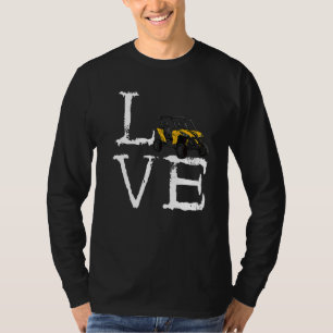 Camiseta Utv Love 4x4 Vehicle Sxs Racing Quad Lama
