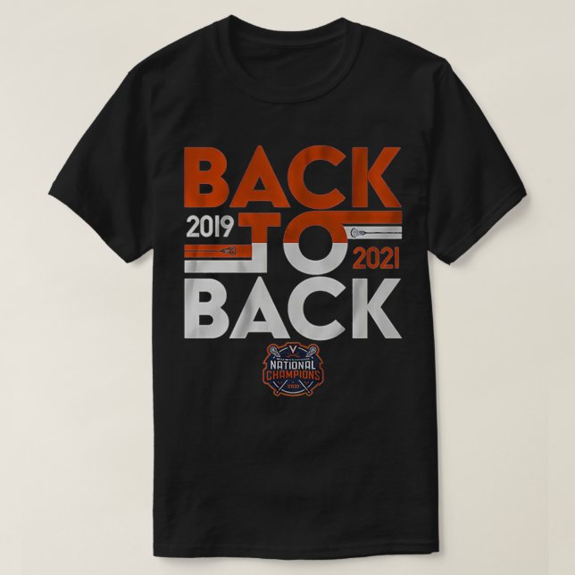 Camiseta Uva Lacrosse Back To Back (Frente do Design)