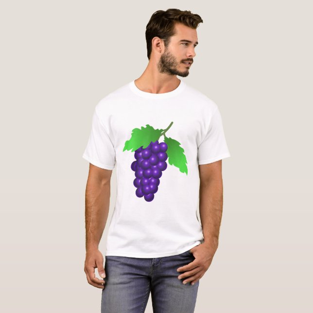 Camiseta Uvas (Frente Completa)