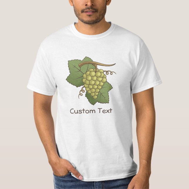 Camiseta Uvas brancas (Frente)