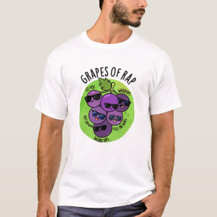 Camiseta Uvas De Fruta Engraçada Por Rap