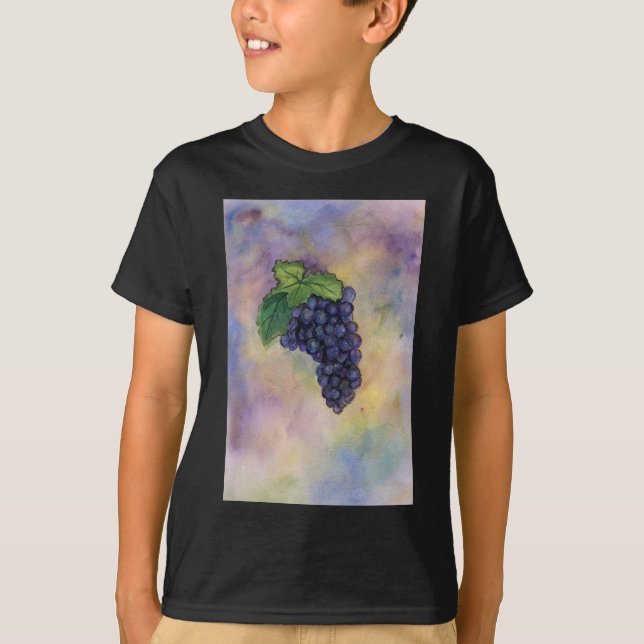 Camiseta Uvas de vinho Pinot Noir (Frente)