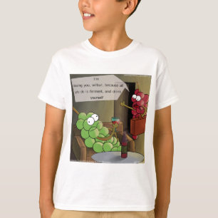 Camiseta Uvas Divórcios Engraçado