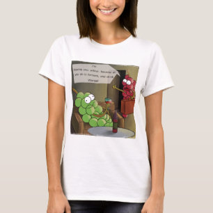Camiseta Uvas Divórcios Engraçado