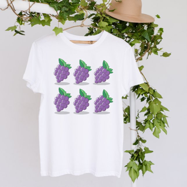 Camiseta Uvas doces (Criador carregado)