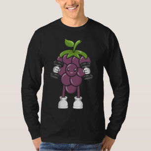 Camiseta Uvas, Fruta, Fato De Costume, Construção De Arroz