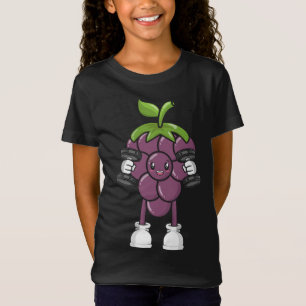 Camiseta Uvas, Fruta, Fato De Costume, Construção De Arroz