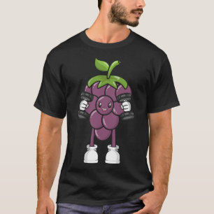 Camiseta Uvas, Fruta, Fato De Costume, Construção De Arroz