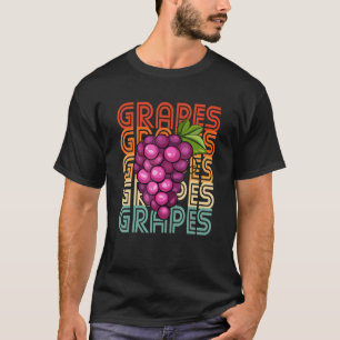 Camiseta Uvas Retro