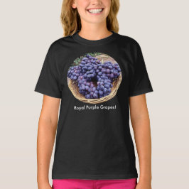 Camiseta Uvas roxas reais