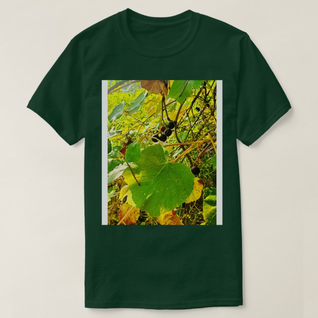 Camiseta Uvas Selvagens (Frente do Design)