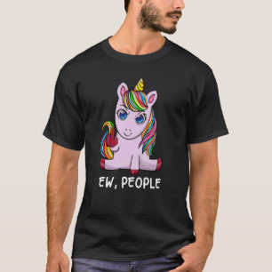 Camiseta Uw Pessoas I Odeio Pessoas Antisociais Novas Pesso