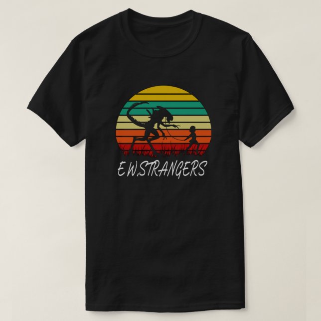 Camiseta Uw Strangers T-Shirt (Frente do Design)