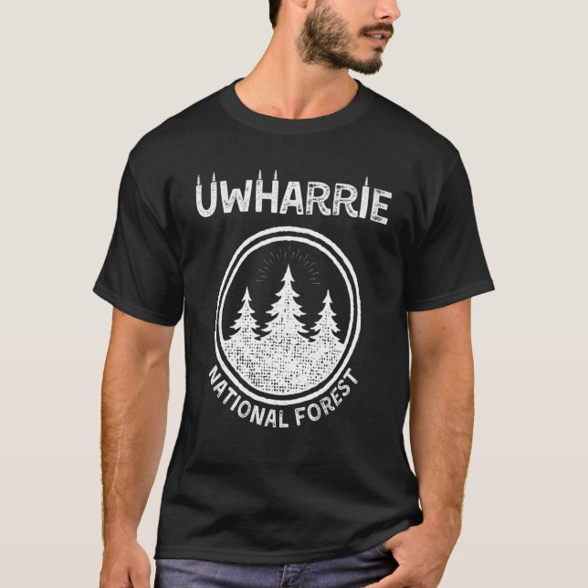 Camiseta Uwharrie National Forest Carolina do Norte (Frente)