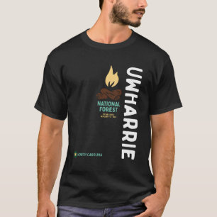 Camiseta Uwharrie National Forest Vertical Carolina do Nort