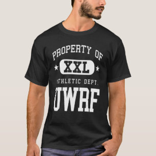 Camiseta UWRF XXL Propriedade da Escola Atlética