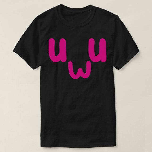 Camiseta UwU (Frente do Design)