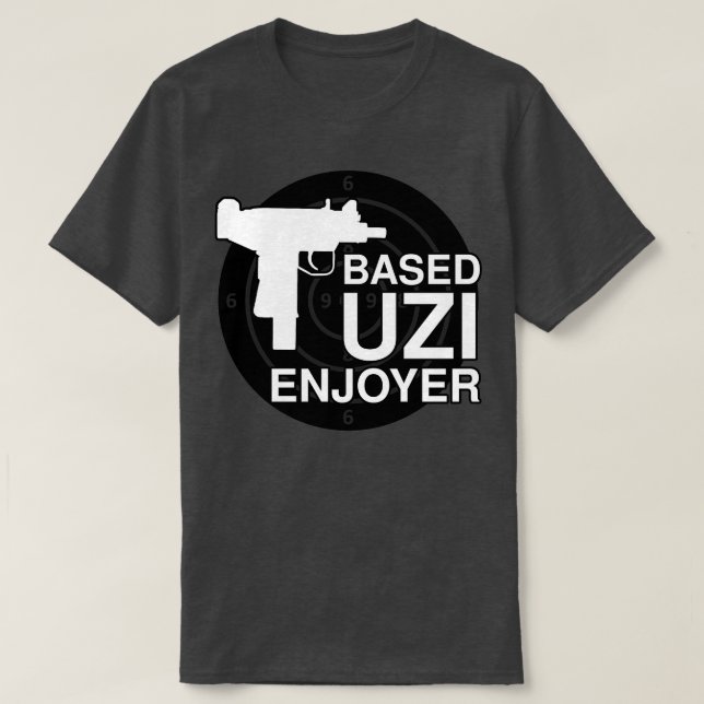 Camiseta UZI Enjoyer Baseado (Frente do Design)