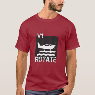 Camiseta V1 Rotate - Palestra-Piloto de Pilotos de Avião