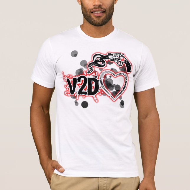 Camiseta v2dheart (Frente)