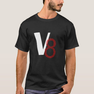 Camiseta V8 Motor de Oito Cilindros