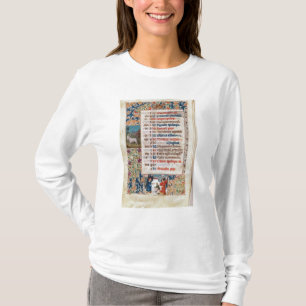 Camiseta V.25-3 Fol.12v o mês de dezembro