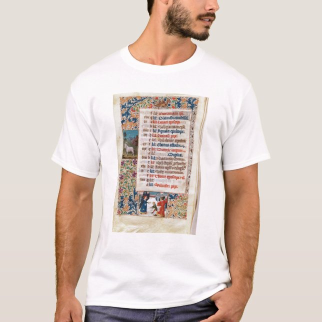 Camiseta V.25-3 Fol.12v o mês de dezembro (Frente)