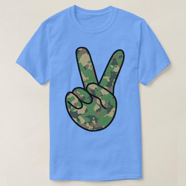 Camiseta V - Camuflagem de Sinais (Frente do Design)