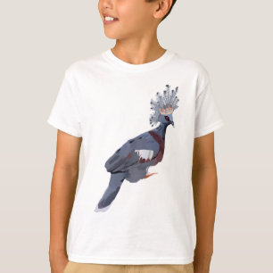 Camiseta V é para Victoria Crowned Pigeon