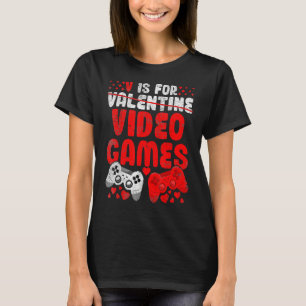 Camiseta V É Para Videos games Gamer Boys Men
