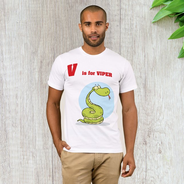Camiseta V é para Viper Mens T-Shirt (Criador carregado)